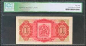 BERMUDA. 10 Shillings. 1 May 1957. ... 