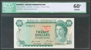 BERMUDA. 20 Dollars. 6 February 1970. (Pick: ... 