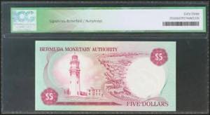 BERMUDA. 5 Dollars. 1 April 1978. ... 