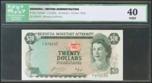 BERMUDA. 20 Dollars. 1 March 1976. ... 