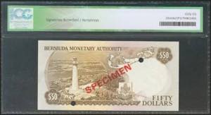 BERMUDA. 50 Dollars. 1 April 1978. ... 