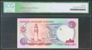 BERMUDA. 5 Dollars. 12 November ... 