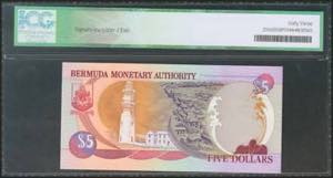 BERMUDA. 5 Dollars. 25 May 2000. ... 