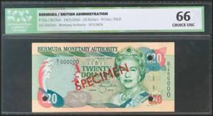 BERMUDA. 20 Dollars. 24 May 2000. ... 