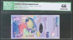 BERMUDA. 10 Dollars. 1 January 2009. (Pick: ... 