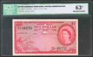BRITISH CARIBBEAN TERRITORIES. 1 Dollar. ... 