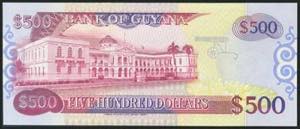 BRITISH GUIANA. 500 Dollars. 1992. ... 