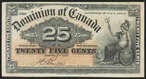 CANADA. 25 Cents. 2 January 1900. (Pick: ... 