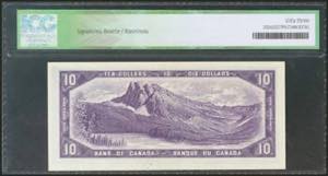 CANADA. 10 Dollars. 1954. (Pick: ... 