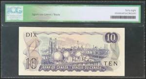 CANADA. 10 Dollars. 1971. (Pick: ... 