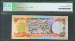 CAYMAN ISLANDS. 25 Dollars. 2003. ... 