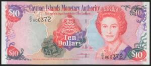 CAYMAN ISLANDS. 10 Dollars. 2005. (Pick: ... 