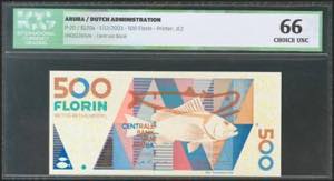 ARUBA. 500 Florin. 1 December 2003. (Pick: ... 