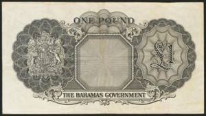 BAHAMAS. 1 Pound. 1953. (Pick: ... 