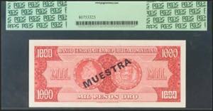 DOMINICAN REPUBLIC. 1000 Pesos ... 