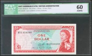 EAST CARIBBEAN STATES. 1 Dollar. 1974. ... 