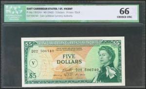EAST CARIBBEAN STATES. 5 Dollars. 1965. ... 