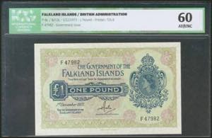 FALKAND ISLANDS. 1 Pound. 1 December 1977. ... 