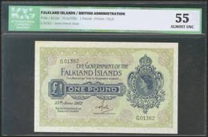 FALKAND ISLANDS. 1 Pound. 15 June ... 