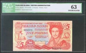 FALKAND ISLANDS. 5 Pounds. 14 June 2005. ... 
