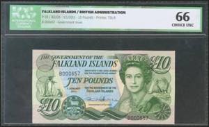 FALKAND ISLANDS. 10 Pounds. 1 January 2011. ... 