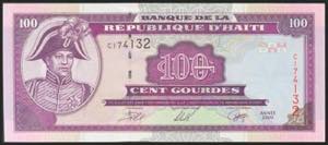 HAITI. 100 Gourdes. 2000. (Pick: 268). ... 