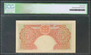 JAMAICA. 5 Shillings. 1 November ... 