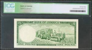 JAMAICA. 1 Pound. 1960. (Pick: ... 