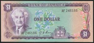 JAMAICA. 1 Dollar. 1976. (Pick: 59). ... 