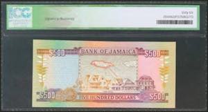 JAMAICA. 500 Dollars. 1 May 1994 ... 