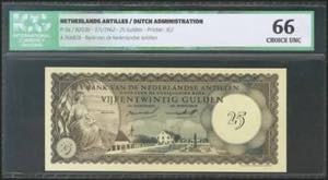NETHERLANDS ANTILLES. 25 Gulden. 2 January ... 