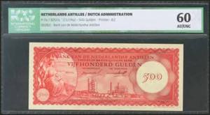 NETHERLANDS ANTILLES. 500 Gulden. 2 January ... 