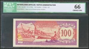 NETHERLANDS ANTILLES. 100 Gulden. 9 December ... 