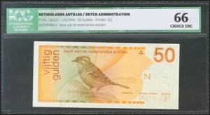 NETHERLANDS ANTILLES. 50 Gulden. 1 May 1994. ... 