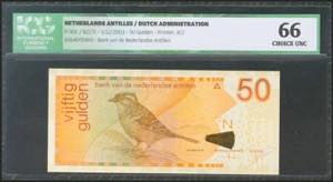 NETHERLANDS ANTILLES. 50 Gulden. 1 ... 