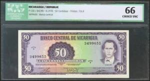 NICARAGUA. 50 Cordobas. 1978. ... 