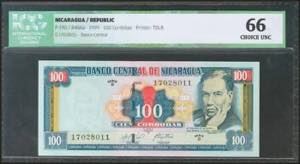 NICARAGUA. 100 Cordobas. 1999. (Pick: 190). ... 