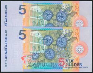 SURINAME. 5 Gulden. 1 January ... 