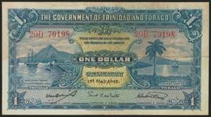TRINIDAD AND TOBAGO. 1 Dollar. 1 May 1942. ... 