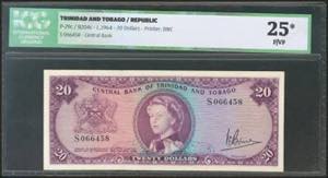 TRINIDAD AND TOBAGO. 20 Dollars. 1964. ... 