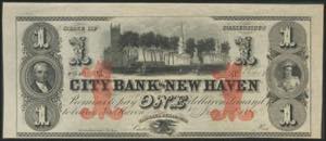 USA. 1 Dollar. Connecticut. City Bank of New ... 