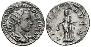 GORDIANO III. Antoniniano. (Ar. 2,98g/21mm). ... 
