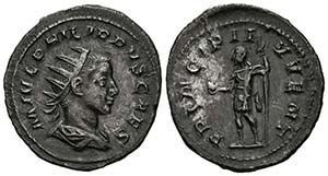FILIPO II. Antoniniano. (Ar. 3,56g/24mm). ... 