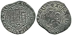 JUAN II (1406-1454). Blanca. (Ve. ... 