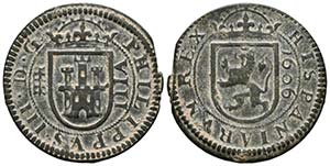 FELIPE III (1598-1621). 8 Maravedís. (Ae. ... 