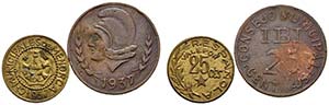 Conjunto de 2 monedas de 25 céntimos de la ... 