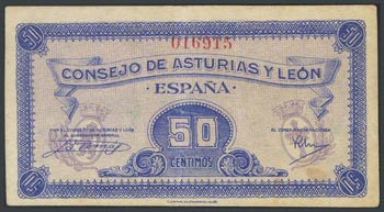 50 Cents. 1937. Without series. (Edifil ... 