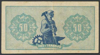 50 Céntimos. 1937. Sin serie. ... 