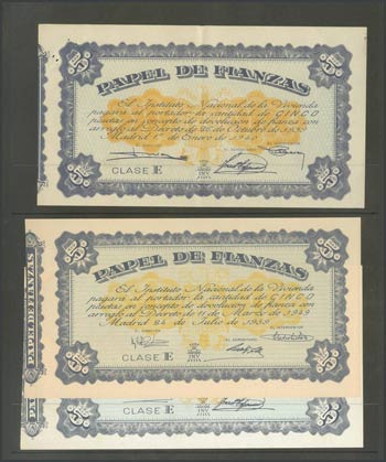 (1960ca). Beautiful set of 13 Banknotes ... 