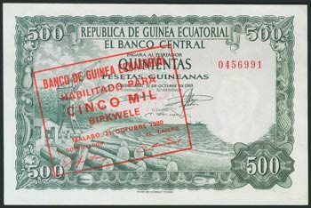 REPUBLICAN GUINEA. 5000 Bipkwele. October ... 